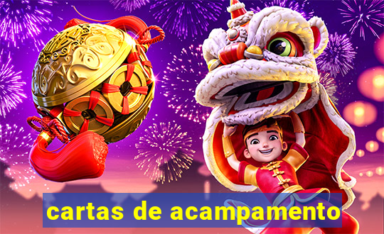 cartas de acampamento